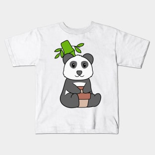 Panda Coffee Kids T-Shirt